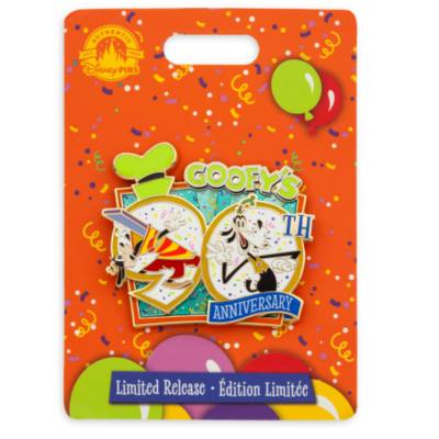 Disney Store Goofy 90th Anniversary Pin, 1 of 3