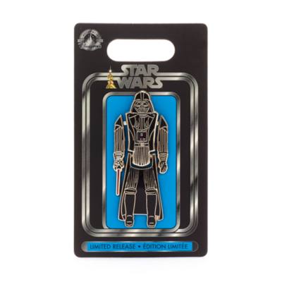 Disney Store Darth Vader Vintage Action Figure Pin, Star Wars