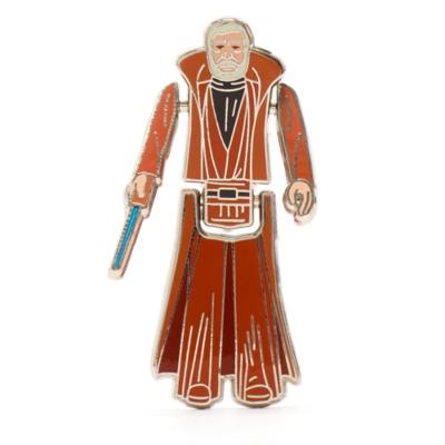 Disney Store Obi-Wan Kenobi Vintage Action Figure Pin, Star Wars