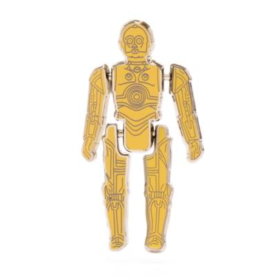 Disney Store C-3PO Vintage Action Figure Pin, Star Wars