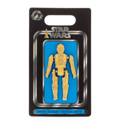 Disney Store C-3PO Vintage Action Figure Pin, Star Wars