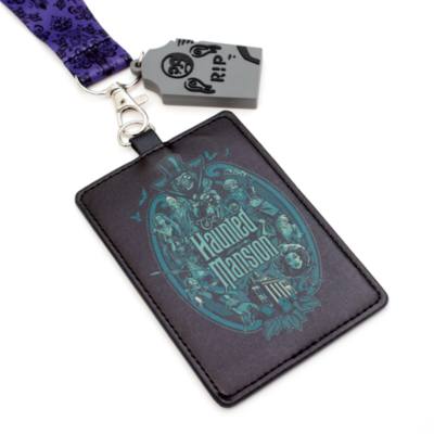 Disney Store Haunted Mansion Lanyard and Keyring