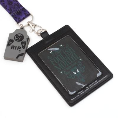 Disney Store Haunted Mansion Lanyard and Keyring