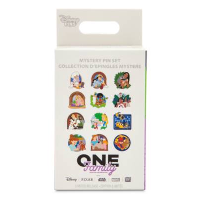Disney One Family Our Best Friends Are Family Too Mystery Pin Set