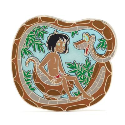 Disney Store Pin's Mowgli et Kaa 55e&nbsp;anniversaire en &eacute;dition limit&eacute;e, Le Livre de la Jungle