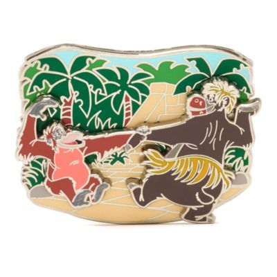 Disney Store Baloo and King Louie 55th Anniversary Limited Edition Pin, The Jungle Book
