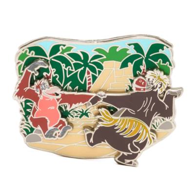 Disney Store Baloo and King Louie 55th Anniversary Limited Edition Pin, The Jungle Book