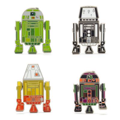 Disney Store Star Wars Droids Limited Release Pin Set