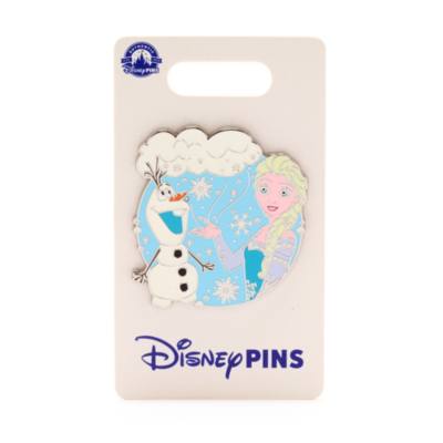 Disney Store - Die Eisk&ouml;nigin - Elsa und Olaf - Anstecknadel