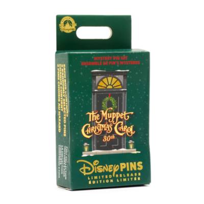 Set pins misteriosos 30.&ordm; aniversario Los Muppets en Cuento de Navidad, Disney Store
