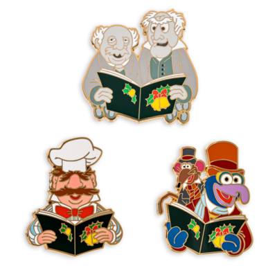 Set pins misteriosos 30.&ordm; aniversario Los Muppets en Cuento de Navidad, Disney Store