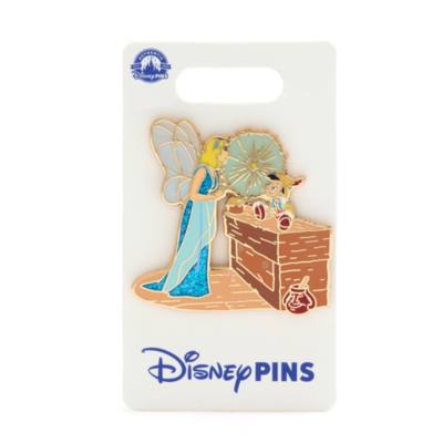 Disney Store Pinocchio and Blue Fairy Pin
