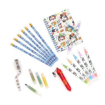 Disney Store Mickey Mouse and Friends Zip-Up Stationery Kit
