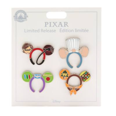 Disney Store Pixar Mickey Mouse Ears Headband Pin Set, 2 of 2