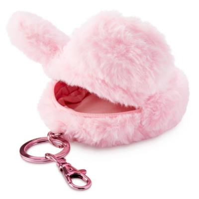 Disney Parks Mickey Mouse Piglet Pink Fluffy Earbuds Case