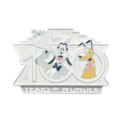Pin's Dingo et Pluto en &eacute;dition limit&eacute;e Disney100 Celebration