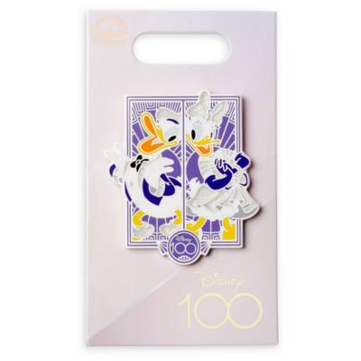 Donald and Daisy Duck Disney100 Celebration Pin