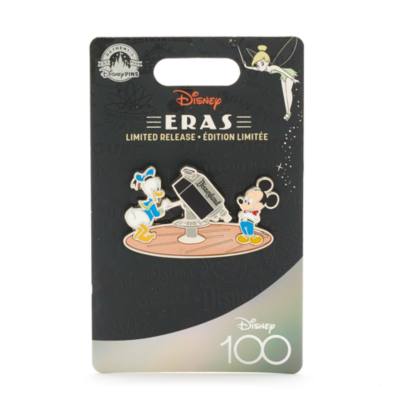 Mickey and Donald Disney100 Eras Limited Release Pin, Walt Disney's Disneyland