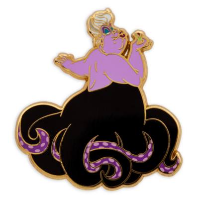 Disney Store Ursula, Flotsam and Jetsam Pin Set, The Little Mermaid
