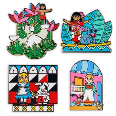 Disney Store it's a small world Mystery Pin Set