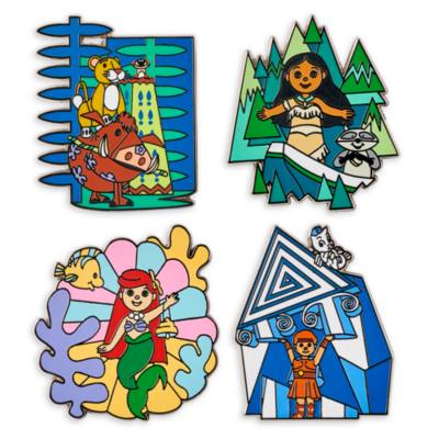 Disney Store it's a small world Mystery Pin Set