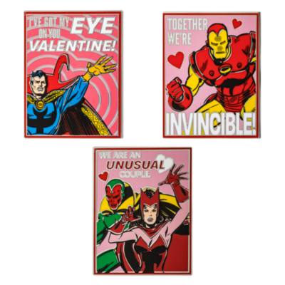 Disney Store - Marvel - Valentines Assemble - Mystery-Anstecknadelset