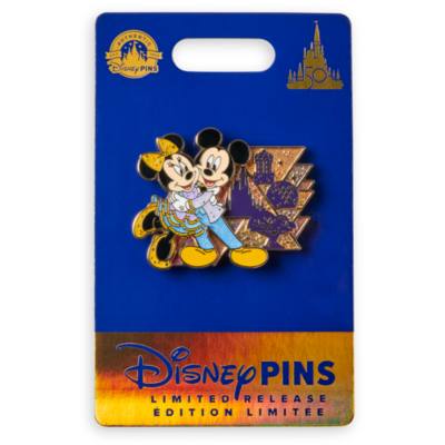 Walt Disney World 50th Anniversary Mickey and Minnie Grand Finale Limited Release Pin