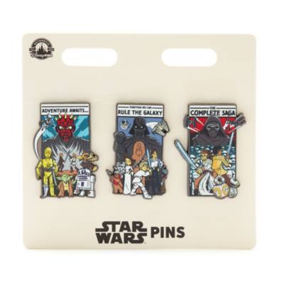 Disney Store Star Wars Pin Set