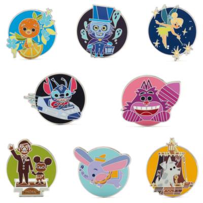 Set di pin a sorpresa Joey Chou Parchi Disney
