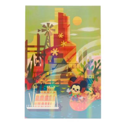 Cartoline Joey Chou Parchi Disney, set di 5