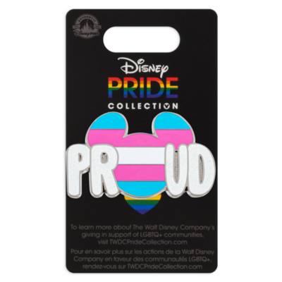 Mickey Mouse Icon Transgender Flag Disney Pride Pin