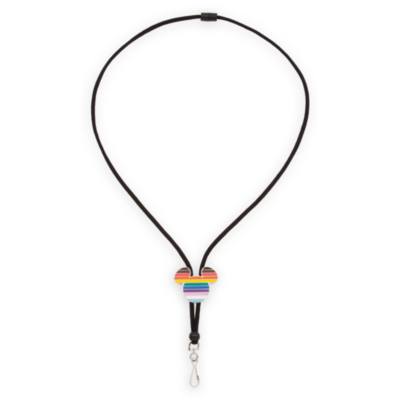 Mickey Mouse Icon Disney Pride Limited Release Cast Member Lanyard