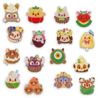 Disney Store Disney Munchlings Series 2 Limited Release Mystery Pin Set