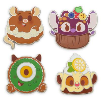 Disney Store Disney Munchlings Series 2 Limited Release Mystery Pin Set