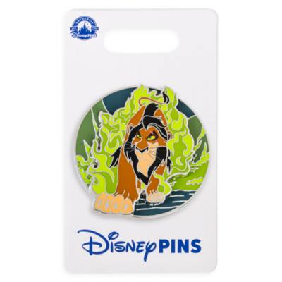 Pin Scar, El Rey Le&oacute;n, villanos Disney, Disney Store