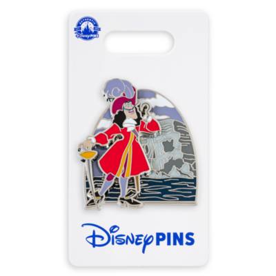 Disney Store Captain Hook Disney Villains Pin, Peter Pan