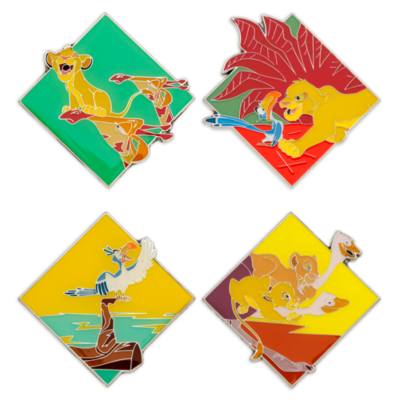 Disney Store The Lion King ''I Just Can't Wait to be King'' Mystery Pin Set