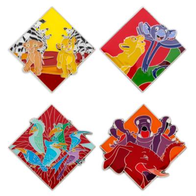 Disney Store The Lion King ''I Just Can't Wait to be King'' Mystery Pin Set