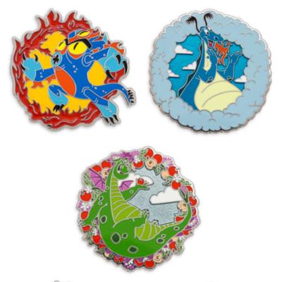 Disney Store Disney Daring Dragons Limited Release Mystery Pin Set