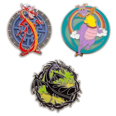 Disney Store Disney Daring Dragons Limited Release Mystery Pin Set