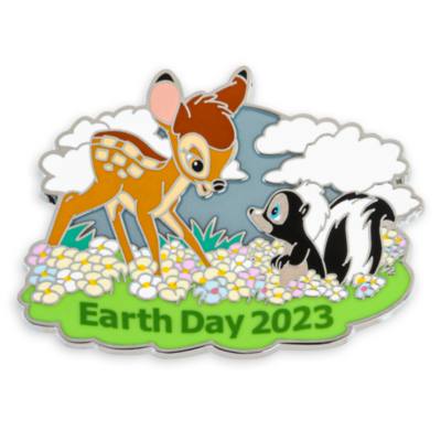 Disney Store - Bambi und Blume - Tag der Erde 2023 - Anstecknadel in limitierter Edition