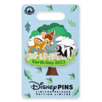 Disney Store - Bambi und Blume - Tag der Erde 2023 - Anstecknadel in limitierter Edition