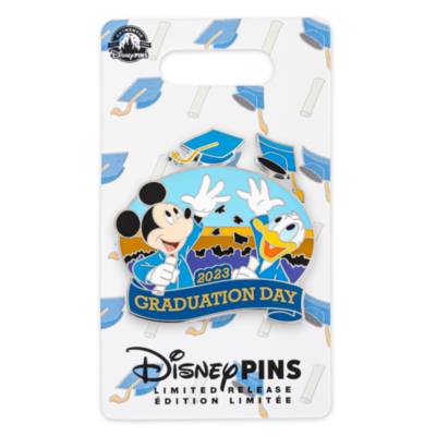 Disney Store Mickey and Donald Graduation Day 2023 Limited Release Pin