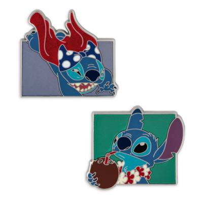 Set pins misteriosos edici&oacute;n limitada Stitch Experimento&nbsp;626, Lilo y Stitch