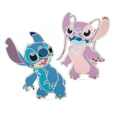 Stitch and Angel Disney100 Eras Pin Set, Lilo & Stitch