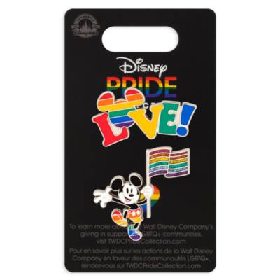 Disney Store - Disney Pride Kollektion - Micky Maus - Anstecknadelset