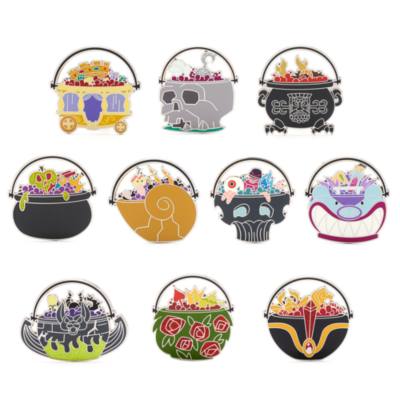 Disney Villains - Halloween - Mystery-Anstecknadelset