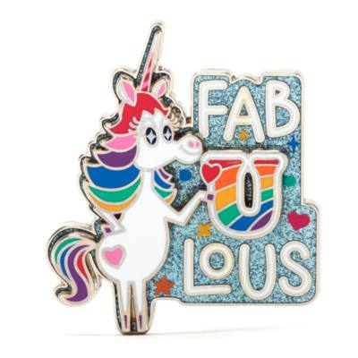 Disney Store Rainbow Unicorn Pixar Pride Limited Release Pin, Inside Out