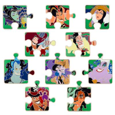 Disney Villains Limited Edition Puzzle Piece Mystery Pin