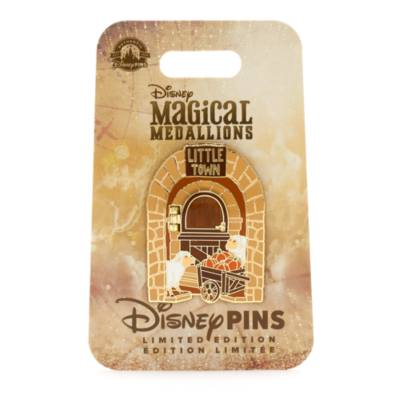 Die Sch&ouml;ne und das Biest - Little Town - Anstecknadel in limitierter Edition